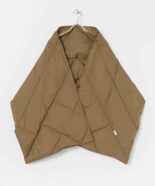 THE GOODLAND MARKET（ザグッドランドマーケット）の「KWD　DOWN SHAWL（マフラー・レディース・Black/Greige/Brown/Khaki・one）」の10枚目の写真