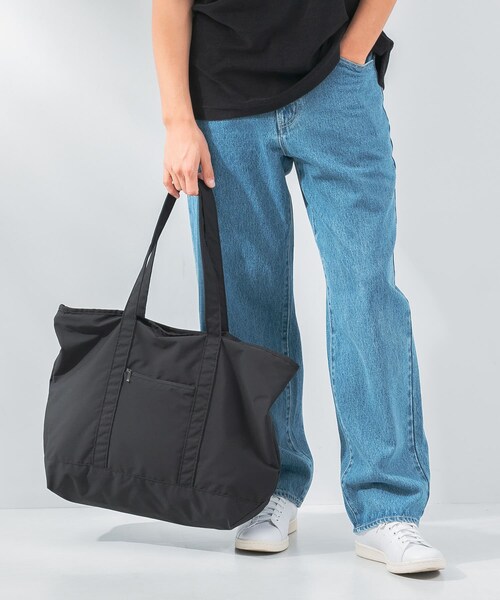 URBAN RESEARCH Sonny Label（アーバンリサーチサニーレーベル）の「OOPS　トートバッグ（トートバッグ・メンズ・Lt.BEIGE/NAVY/BLK・one）」の7枚目の写真