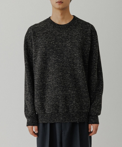 ADAM ET ROPE'（アダムエロペ）の「リネン ミックス リバーシブルニット（ニット/セーター・メンズ・ブラック系/ダークブラウン系/グリーン・L/M）」の15枚目の写真