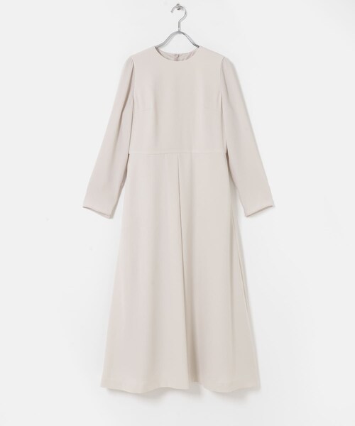 URBAN RESEARCH ROSSO（アーバンリサーチロッソ）の「kaene　シフォン合わせロングワンピース（ワンピース・レディース・beige/navy・M）」の10枚目の写真