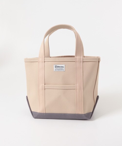 URBAN RESEARCH DOORS（アーバンリサーチドアーズ）の「ORCIVAL　TOTE BAG SMALL（トートバッグ・レディース・ECR/CCL/PNK/GRY/BLU/GRY/ECR/PNK/ECR/GRN・One）」の19枚目の写真