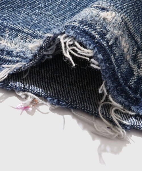 ADAM ET ROPE'（アダムエロペ）の「【Kartik Research/カルティック リサーチ】Manali Patchwork Jeans（デニムパンツ・メンズ・ブルー系・30/32）」の14枚目の写真