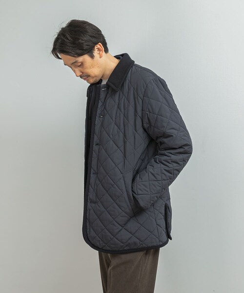URBAN RESEARCH DOORS(アーバンリサーチドアーズ)の「LIFE STYLE TAILOR LIMONTA EAST キルティングコート(ダウンジャケット/コート・メンズ・BLACK/NAVY・M/L)」の19枚目の写真
