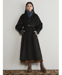 MURUA | オーバースリーブノーカラーコート(ノーカラーコート)