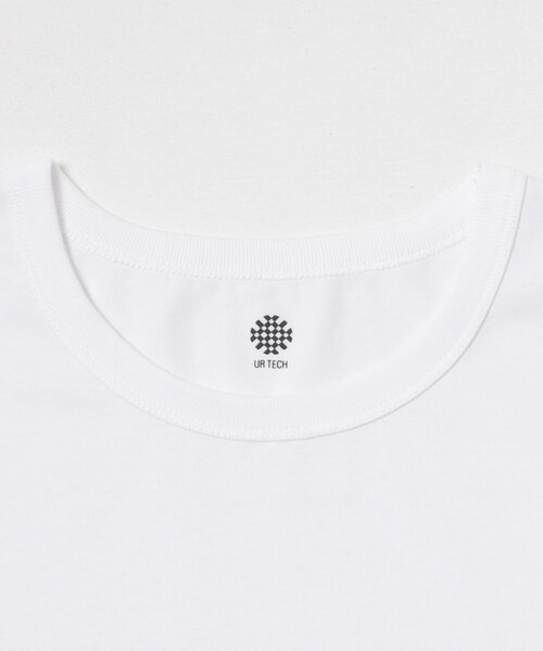 URBAN RESEARCH(アーバンリサーチ)の「『UR TECH』ベーシックTシャツ(Tシャツ/カットソー・レディース・WHITE・1/2/3)」の13枚目の写真