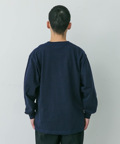URBAN RESEARCH DOORS（アーバンリサーチドアーズ）の「L.L.Bean　Union Long-Sleeve T-Shirts（Tシャツ/カットソー・メンズ・White/Birch/Navy/Wht/Lt.grn/Maize/Wht・M/L/XL）」の17枚目の写真