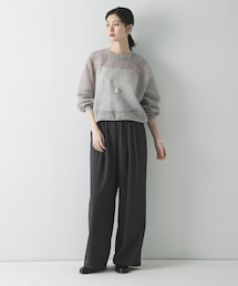 URBAN RESEARCH | 『3サイズ展開』『イージーケア』タックギャザーストレートパンツ(その他パンツ)