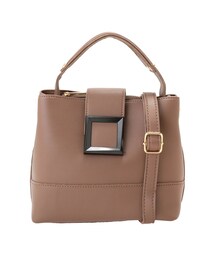 dazzlin | スクエアパーツバッグ(ハンドバッグ)