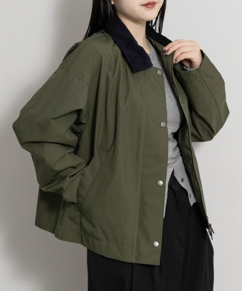 THE GOODLAND MARKET（ザグッドランドマーケット）の「『別注』MIDIUMISOLID×THE GOODLAND MARKET　detroit JK（テーラードジャケット・レディース・beige/khaki/Navy・FREE）」の11枚目の写真