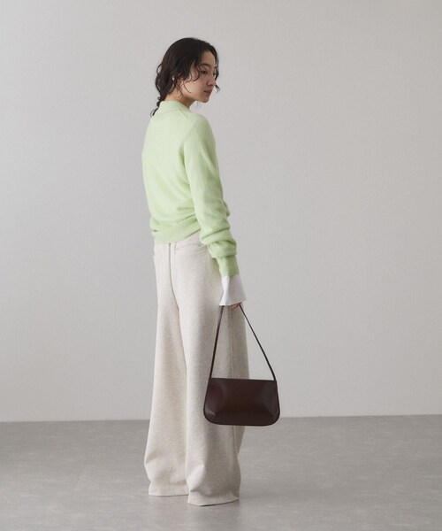 ADAM ET ROPE'（アダムエロペ）の「コンビウエストスウェットイージーパンツ（その他パンツ・レディース・グレー系/キナリ系・36/38）」の10枚目の写真