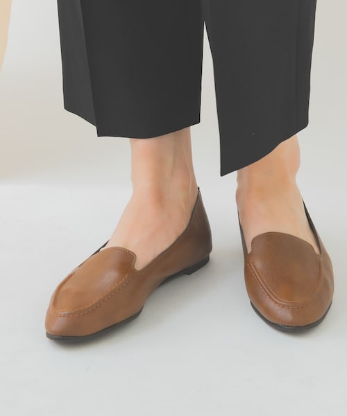 RODE SKO（ロデスコ）の「『MADE IN JAPAN』ELKE やわらかスリッポン（スリッポン・レディース・MILK TEA/PISTACHIO/IVORY/BLACK/LIGHT GRAY/OFF WHITE/BROWN・36/37/38）」の5枚目の写真