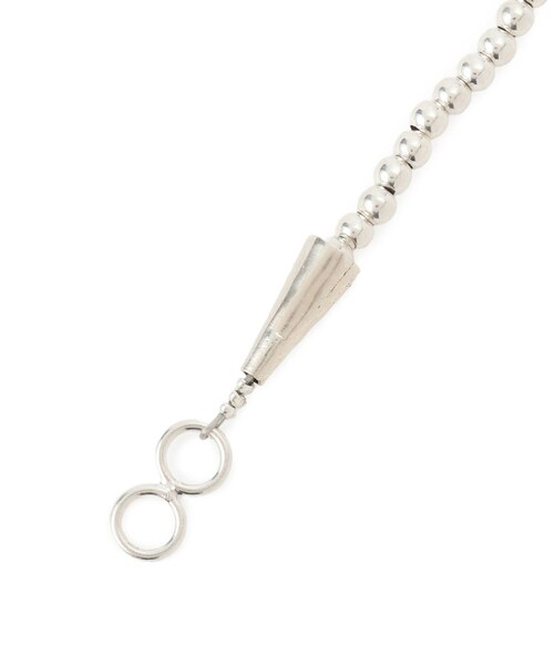 ADAM ET ROPE'（アダムエロペ）の「【ERICKA NICOLAS BEGAY】ナバホパールネックレス3mm/120cm（ネックレス・レディース・シルバー・F）」の18枚目の写真