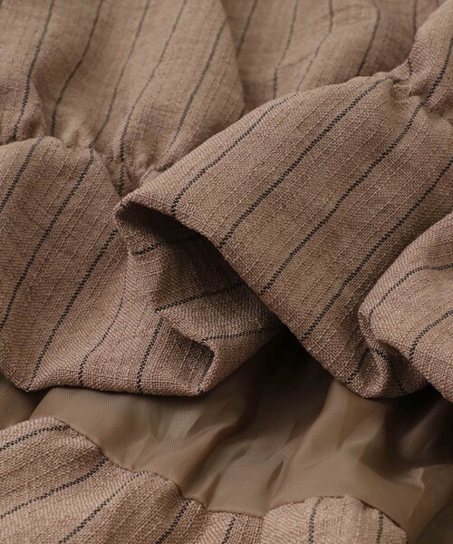 ITEMS URBANRESEARCH(アイテムズ アーバンリサーチ)の「ストライプシャーリングビスチェ(その他トップス・レディース・L.BEIGE/BRN・FREE)」の22枚目の写真