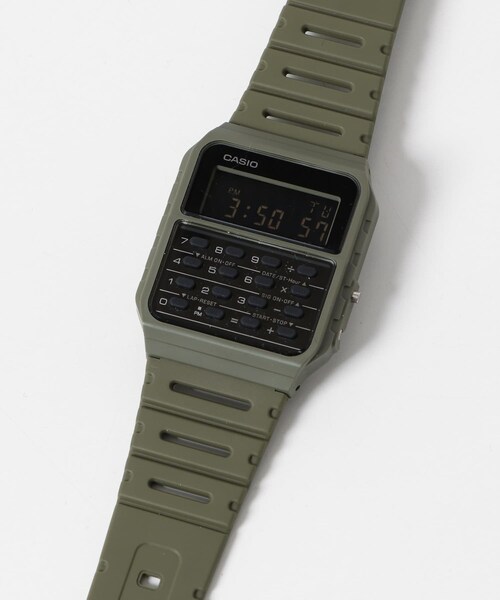 URBAN RESEARCH DOORS（アーバンリサーチドアーズ）の「CASIO　CA-53WF（アナログ腕時計・メンズ・BLACK/OLIVE/ECRU・FREE）」の12枚目の写真