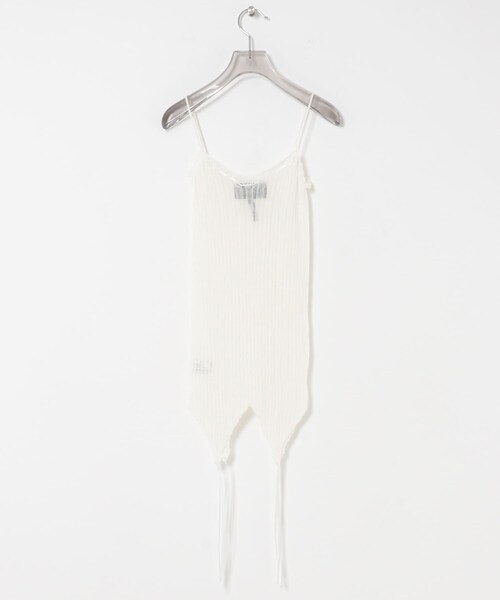 URBAN RESEARCH（アーバンリサーチ）の「EUCHRONIA　LACE CAMISOLE（キャミソール・レディース・OFF WHITE/BLACK・Free）」の7枚目の写真