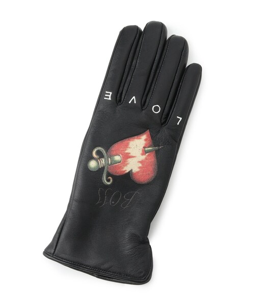 ADAM ET ROPE'（アダムエロペ）の「【DAIRIKU/ダイリク】Mitchum Leather Glove（手袋・メンズ・ブラック・M）」の5枚目の写真