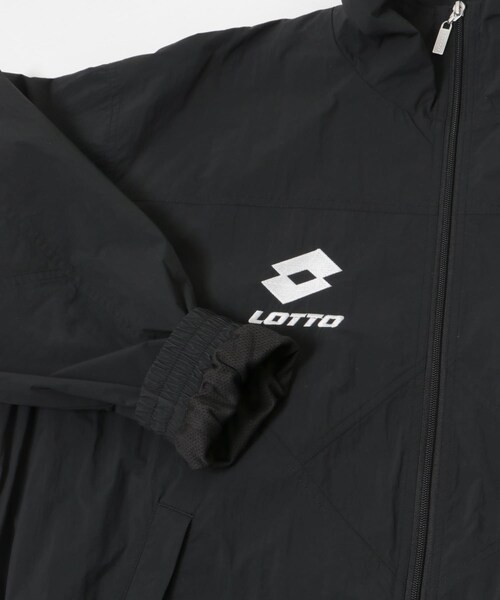 URBAN RESEARCH（アーバンリサーチ）の「LOTTO　LOGO NYLON BLOUSON（ブルゾン・メンズ・BLACK/NAVY・M/L/XL）」の6枚目の写真
