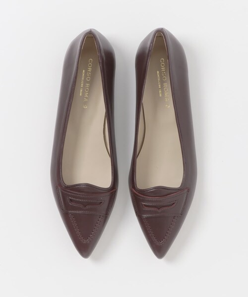 URBAN RESEARCH（アーバンリサーチ）の「CORSO ROMA, 9　POINTED PUMPS（パンプス・レディース・BORDO・36/37/38）」の4枚目の写真