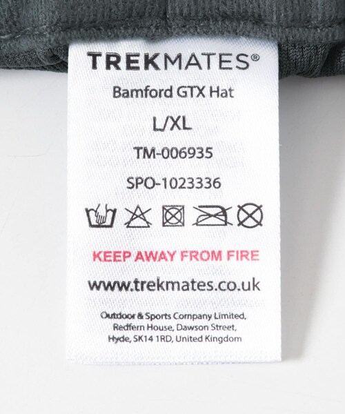 EKAL（エカル）の「TREK MATES　BAMFORD GTX HAT（ハット・メンズ・NAVY/BLACK・L/XL）」の10枚目の写真