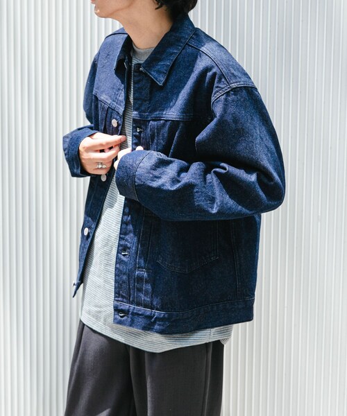 URBAN RESEARCH DOORS（アーバンリサーチドアーズ）の「FORK&SPOON　JFデニムジャケット（デニムジャケット・メンズ・ONEWASH/USED・4/5）」の18枚目の写真