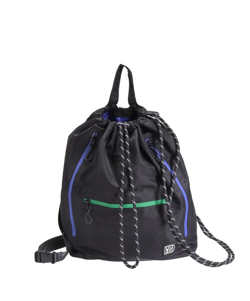 4WAY NYLON BAG BLACK / UN3D.