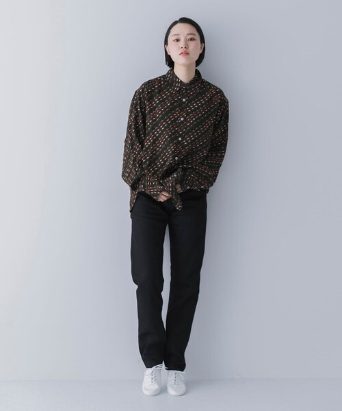 URBAN RESEARCH(アーバンリサーチ)の「『ユニセックス』スーピマ DENIM パンツスリム #RAMONE by SHIOTA(デニムパンツ・メンズ・INDIGO/BLACK・28/30/32/34/24/26)」の15枚目の写真