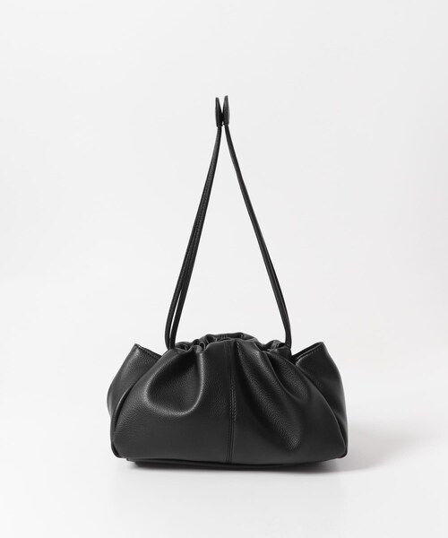 URBAN RESEARCH DOORS（アーバンリサーチドアーズ）の「2WAY巾着ショルダーバッグ（ショルダーバッグ・レディース・BLACK/IVORY/L.BLUE・one）」の15枚目の写真