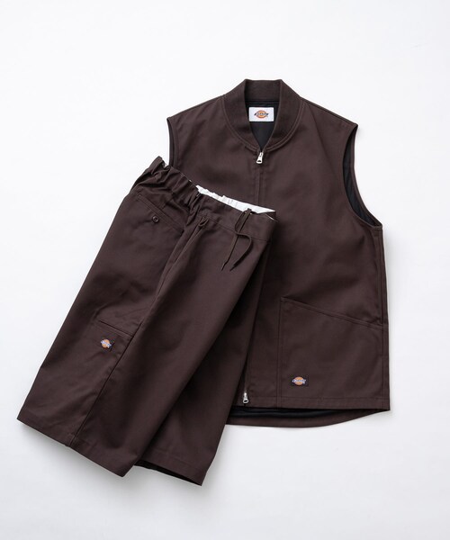 EKAL（エカル）の「『別注』Dickies×EKAL　ワイドロングショーツ（その他パンツ・メンズ・ブラウン/ブラック・M/L）」の22枚目の写真