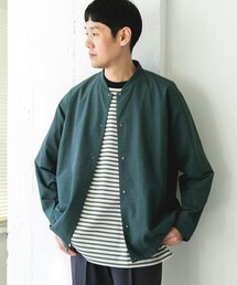 URBAN RESEARCH DOORS | 『イージーケア/速乾/UVカット』クイックドライ ノーカラーライトブルゾン(ブルゾン)