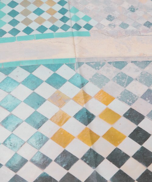 URBAN RESEARCH(アーバンリサーチ)の「LY POSTCARD SCARF(バンダナ/スカーフ・レディース・CAMEL/SHOP/MOSAIC/HOTEL・-)」の11枚目の写真