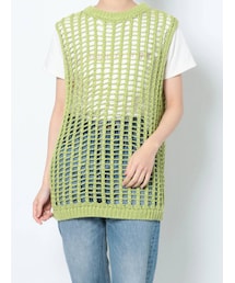 jouetie | ローゲージニットベスト(ベスト)