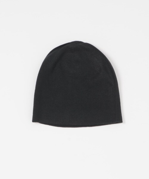 URBAN RESEARCH DOORS（アーバンリサーチドアーズ）の「Snow Peak Apparel　Flat Knit Cap（ニットキャップ/ビーニー・レディース・Grey/Black・one）」の4枚目の写真