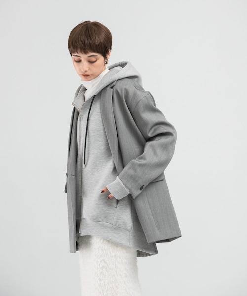 ELENDEEK　HERRINGBONE OVER JACKET