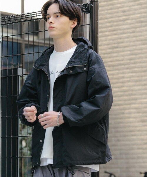 SENSE OF PLACE by URBAN RESEARCH(センスオブプレイスバイアーバンリサーチ)の「ライトフーディブルゾン(ブルゾン・メンズ・BLACK/MINT/BLUE・M/L)」の5枚目の写真