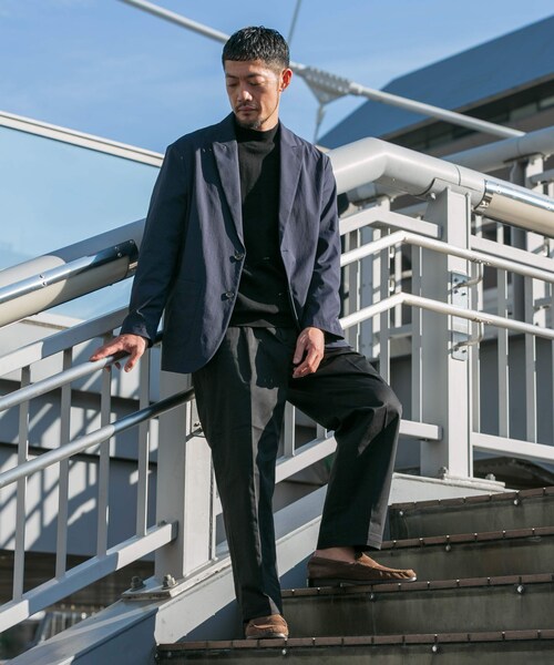 URBAN RESEARCH ROSSO（アーバンリサーチロッソ）の「『セットアップ対応』MARUI ORIMONO　3H DryFabricストレッチジャケット（テーラードジャケット・メンズ・NAVY/BLACK・M/L/XL）」の15枚目の写真