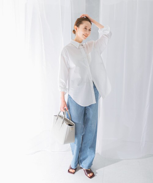 URBAN RESEARCH ROSSO（アーバンリサーチロッソ）の「upper hights　THE NIECE（デニムパンツ・レディース・FLOW・22/23/24/25）」の5枚目の写真