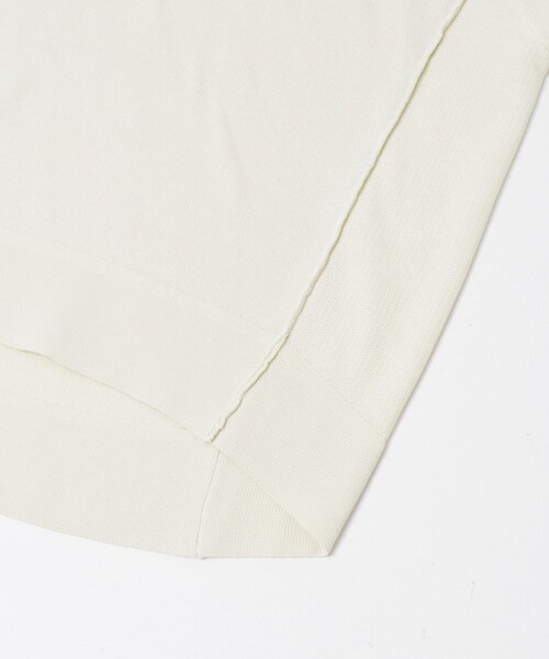 ITEMS URBANRESEARCH（アイテムズ アーバンリサーチ）の「『洗濯可』ニットTシャツ（ニット/セーター・レディース・OFF/BLK/CHA/GRN/ORG・Free）」の14枚目の写真