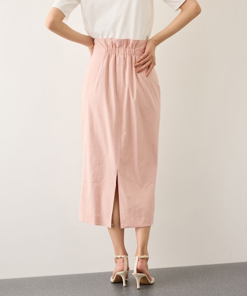 ROPE'（ロペ）の「[美人スカート]リネンストレッチポケット付きタイトスカート/イージーケア・26SS（スカート・レディース・チャコール/ベージュ/ピンク/オレンジ・36/38/40）」の16枚目の写真