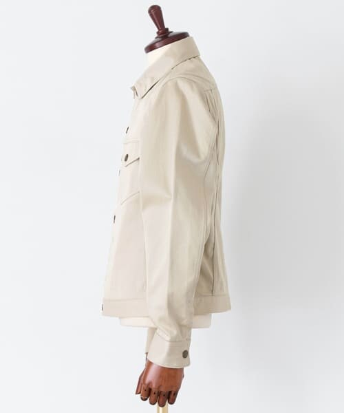 URBAN RESEARCH（アーバンリサーチ）の「FREEMANS SPORTING CLUB JP　OLD TWILL G JUM（テーラードジャケット・メンズ・OFF WHITE・2/3）」の4枚目の写真