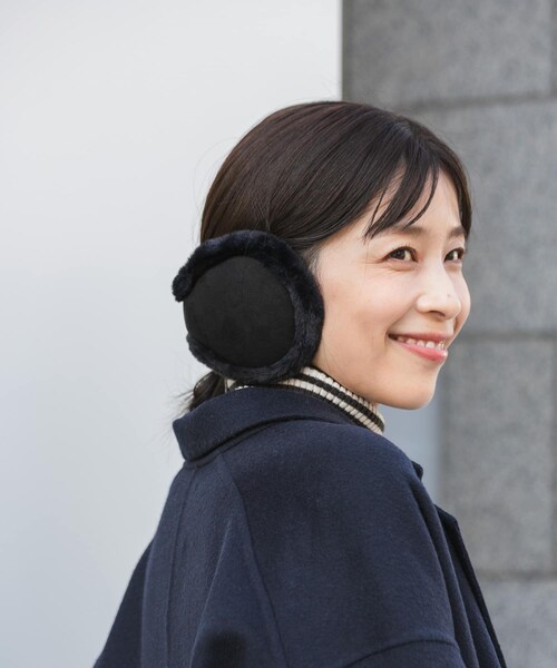 URBAN RESEARCH DOORS(アーバンリサーチドアーズ)の「イヤマフ(イヤーマフ・レディース・BLACK/GREGE・one)」の3枚目の写真