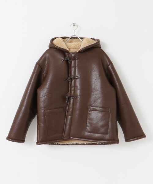 URBAN RESEARCH Sonny Label（アーバンリサーチサニーレーベル）の「『別注』CHEVRE×Sonny Label　MilitaryBranketダッフル（ダッフルコート・メンズ・1013 Black/1015 Brown・40/42）」の15枚目の写真