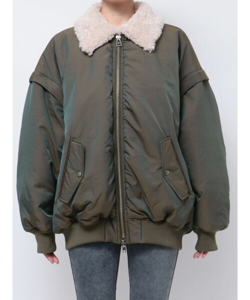 オーバー2WAYブルゾン