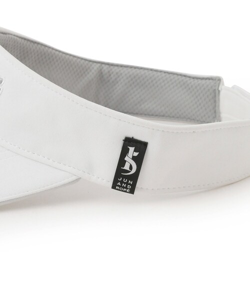 ROPE'(ロペ)の「立体ロゴ刺繍バイザー(サンバイザー・レディース・グレー/ネイビー/ピンク・F)」の15枚目の写真