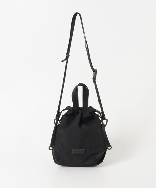 URBAN RESEARCH(アーバンリサーチ)の「『別注』BAICYCLON by bagjack×URBAN RESEARCH DRAW STRING BAG SMALL(ショルダーバッグ・メンズ・BLACK2・Free)」の3枚目の写真