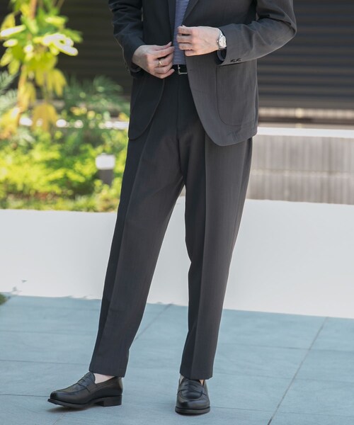 URBAN RESEARCH DOORS(アーバンリサーチドアーズ)の「『洗濯可/防シワ』LIFE STYLE TAILOR カルゼストレッチコンフォータブルパンツ(スラックス・メンズ・GRAY/NAVY/KHAKI・S/M/L/XL)」の11枚目の写真