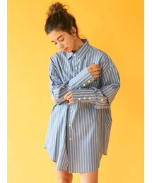 Ungrid | ビッグシルエットストライプシャツ(シャツ/ブラウス)