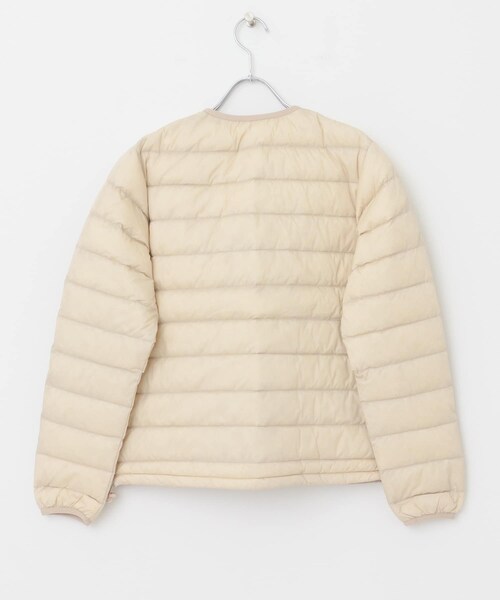 URBAN RESEARCH DOORS（アーバンリサーチドアーズ）の「DANTON　INNERDOWN CREWNECK JACKET（その他アウター・レディース・BLACK/OYSTER WH/NAVY・S）」の9枚目の写真