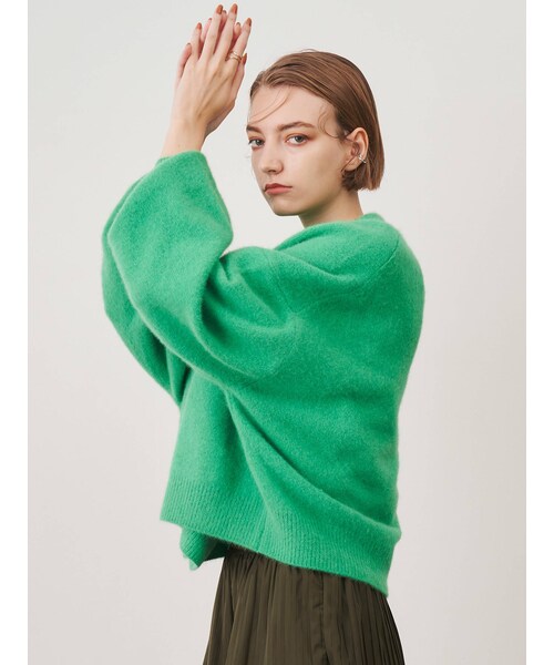 ELENDEEK（エレンディーク）の「FOX WOOL OVER SIZE KT（ニット