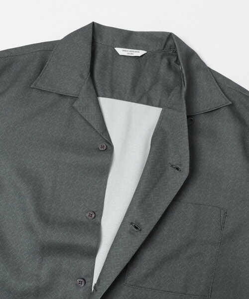 URBAN RESEARCH DOORS(アーバンリサーチドアーズ)の「セオアルファアプリントオープンカラーシャツ(シャツ/ブラウス・メンズ・CHARCOAL/BLUE・M/L)」の16枚目の写真