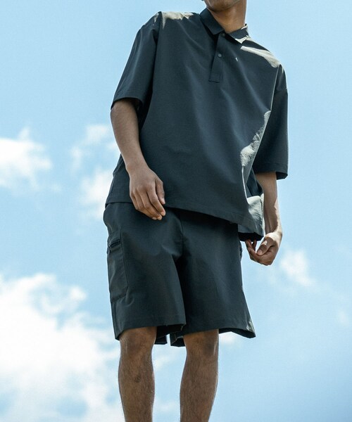 URBAN RESEARCH(アーバンリサーチ)の「『洗濯可/防シワ/撥水』COOL DOTS EASY SHORTS(その他パンツ・メンズ・BLACK/CHARCOAL/NAVY・M/L)」の4枚目の写真